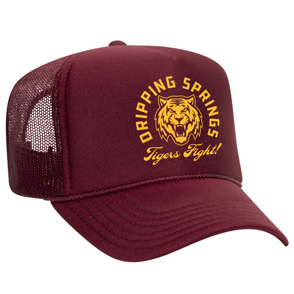 Maroon DSHS Tigers Fight Foam Trucker